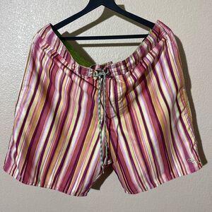 Ted Baker Colorful Striped Swim Shorts